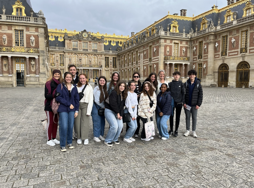 Students traveled to France and Italy for spring break. 